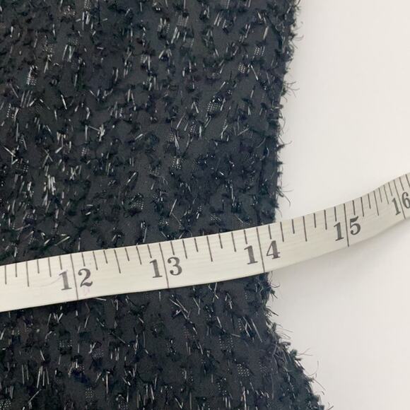 H&M Bodycon Dress Black Metallic Modern - Picture 11 of 16